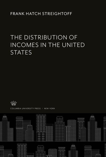 Produktbild: The Distribution of Incomes in the United States