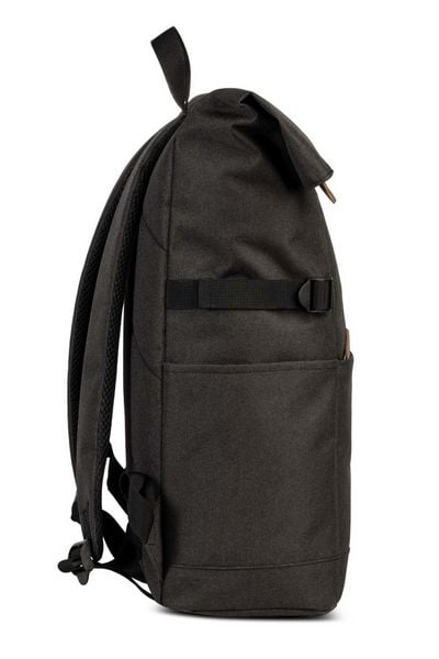 Produktbild: BESTWAY&reg; Rucksack Campus Sytle, Rolltop, schwarz/schwarz, variabel von 19 bis 25 Litern