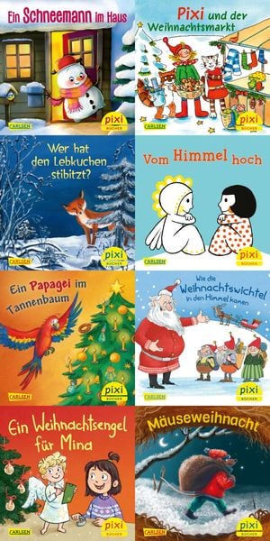 Produktbild: Pixi-Weihnachts-8er-Set 38: Zauberhafte Weihnachten mit Pixi (8x1 Exemplar)
