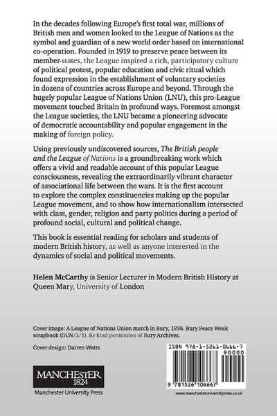 Produktbild: The British people and the League of Nations