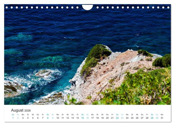 Produktbild: Sardinien - Impressionen Einer Mittelmeerperle (Wandkalender 2026 DIN A4 quer), CALVENDO Monatskalender