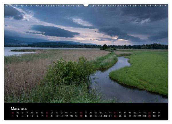 Produktbild: Lichtstimmungen Schweiz 2026 (Wandkalender 2026 DIN A2 quer), CALVENDO Monatskalender