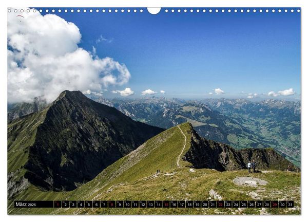Produktbild: Bellevue Schweiz (Wandkalender 2026 DIN A3 quer), CALVENDO Monatskalender