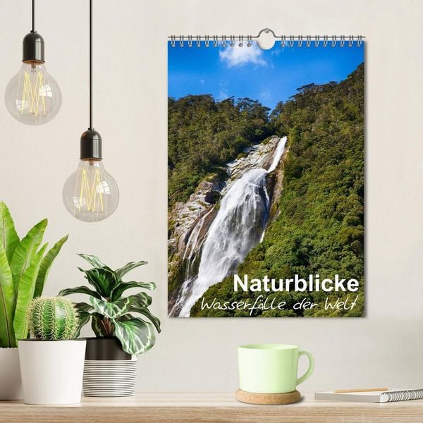 Produktbild: Naturblicke - Wasserf&auml;lle der Welt (Wandkalender 2026 DIN A4 hoch), CALVENDO Monatskalender