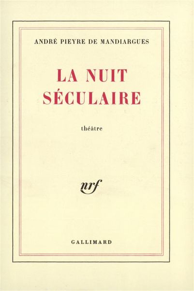 Produktbild: La nuit séculaire
