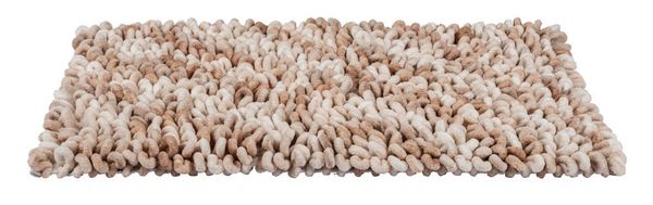 Produktbild: Badteppich Mod. Lerici Wei&szlig;-Beige, 60 x 90 cm, rutschfest und schnelltrocknend