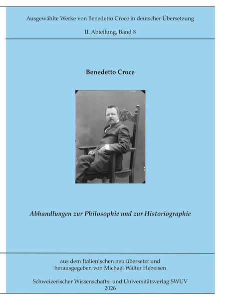 Produktbild: Abhandlungen zur Philosophie und Historiographie