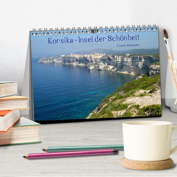 Produktbild: Korsika - Insel der Sch&ouml;nheit (Tischkalender 2026 DIN A5 quer), CALVENDO Monatskalender