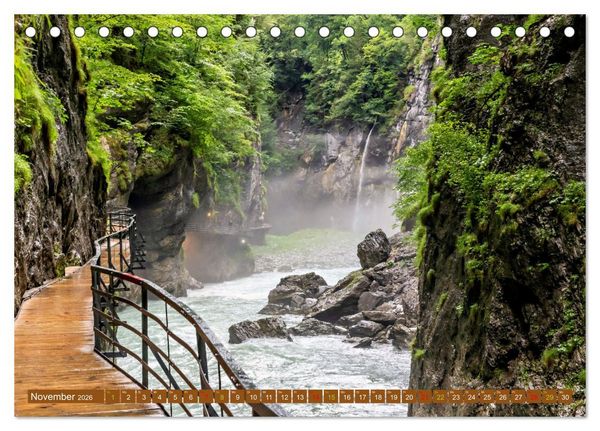 Produktbild: Berner Oberland - Ausflugsziele (Tischkalender 2026 DIN A5 quer), CALVENDO Monatskalender