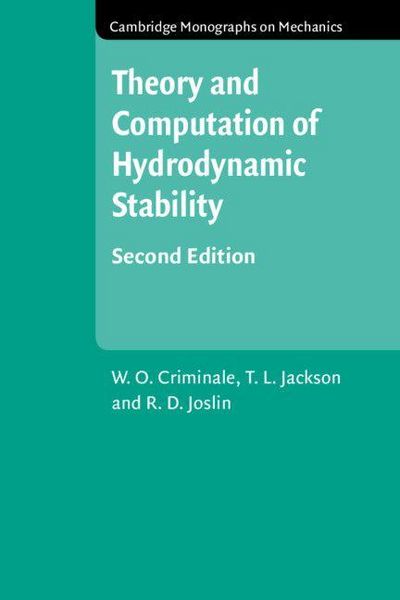 Produktbild: Theory and Computation in Hydrodynamic Stability