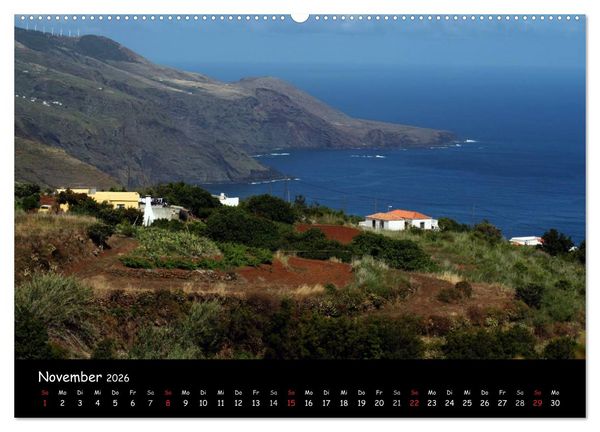 Produktbild: La Palma, Isla bonita (hochwertiger Premium Wandkalender 2026 DIN A2 quer), Kunstdruck in Hochglanz