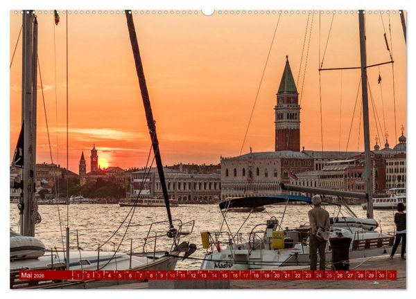 Produktbild: Venedig - Traum in der Lagune (Wandkalender 2026 DIN A2 quer), CALVENDO Monatskalender