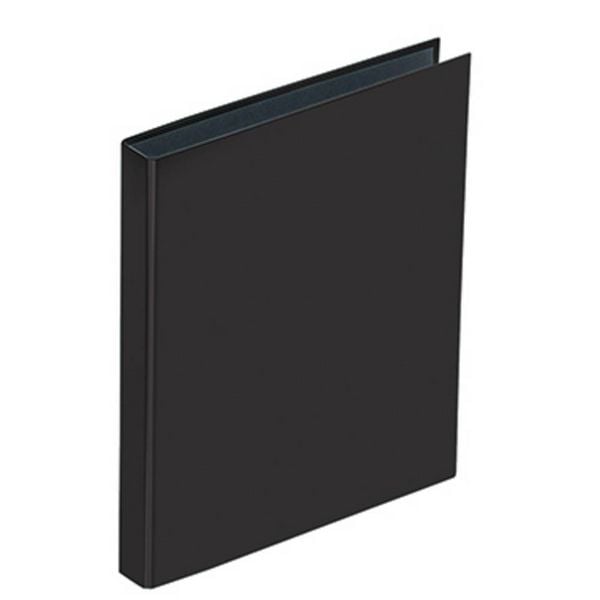 PAGNA Ringbuch Basic Colours DIN A4 Schwarz 4 Ringe 20605-01