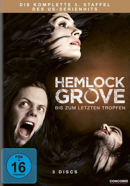 Produktbild: Hemlock Grove - Bis zum letzten Tropfen - Die komplette Staffel 3 [3 DVDs]