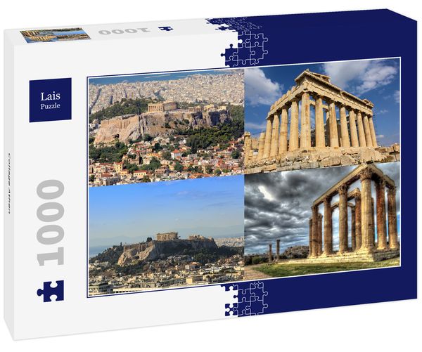 Produktbild: Lais Puzzle Collage Athen 1000 Teile