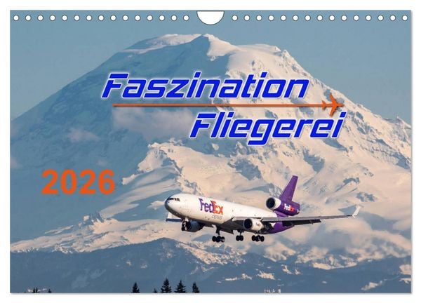 Produktbild: Faszination Fliegerei (Wandkalender 2026 DIN A4 quer), CALVENDO Monatskalender