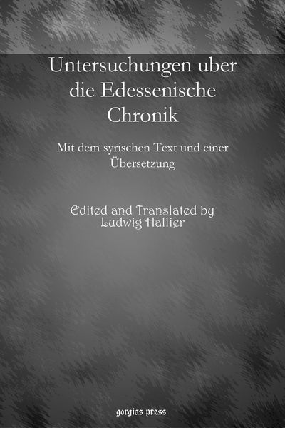 Produktbild: Untersuchungen uber die Edessenische Chronik