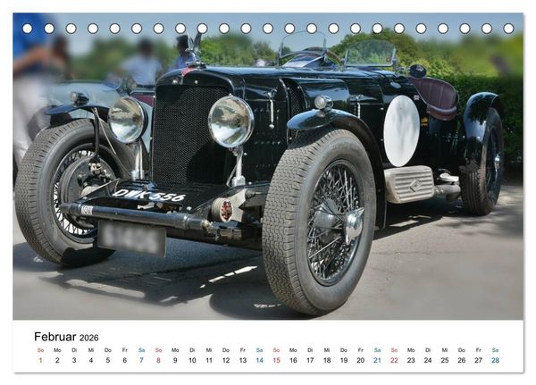 Produktbild: Oldtimer - Altes Blech in neuem Glanz (Tischkalender 2026 DIN A5 quer), CALVENDO Monatskalender