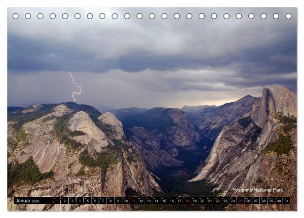 Produktbild: USA - Naturlandschaften des Wilden Westens (Tischkalender 2026 DIN A5 quer), CALVENDO Monatskalender