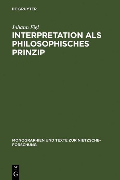 Produktbild: Interpretation als philosophisches Prinzip