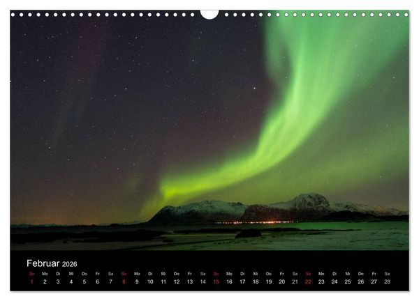 Produktbild: Skandinavien - Im Licht des Nordens (Wandkalender 2026 DIN A3 quer), CALVENDO Monatskalender