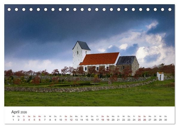 Produktbild: D&auml;nemarks Nordseezauber (Tischkalender 2026 DIN A5 quer), CALVENDO Monatskalender