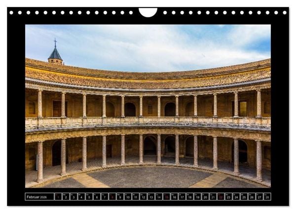 Produktbild: Andalusien - Die Seele Spaniens (Wandkalender 2026 DIN A4 quer), CALVENDO Monatskalender