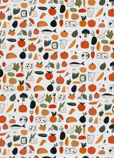 Produktbild: Geschenkpapier-Heft Baby Food Bibel