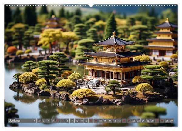 Produktbild: Urlaub in Miniatur (Wandkalender 2026 DIN A2 quer), CALVENDO Monatskalender