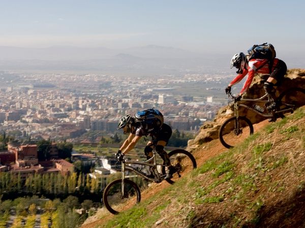 Produktbild: CALVENDO Puzzle Granada/ Spain Rider: Fahrtwind Mtb | 1000 Teile Lege-Gr&ouml;&szlig;e 64x48cm Foto-Puzzle f&uuml;r gl&uuml;ckliche Stunden