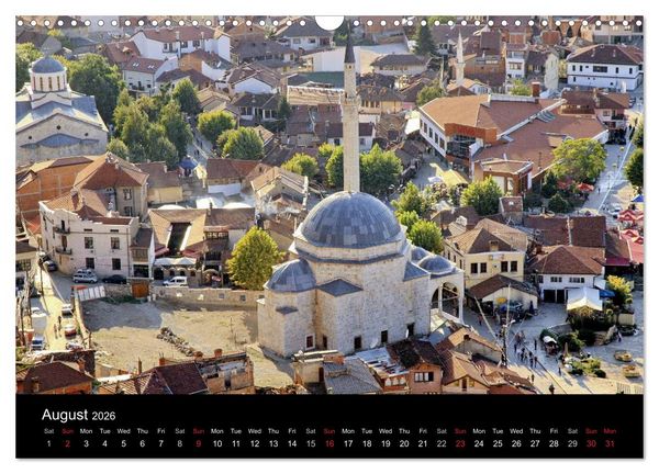 Produktbild: Monuments of Kosovo 2026 (Wall Calendar 2026 DIN A3 landscape), CALVENDO 12 Month Wall Calendar