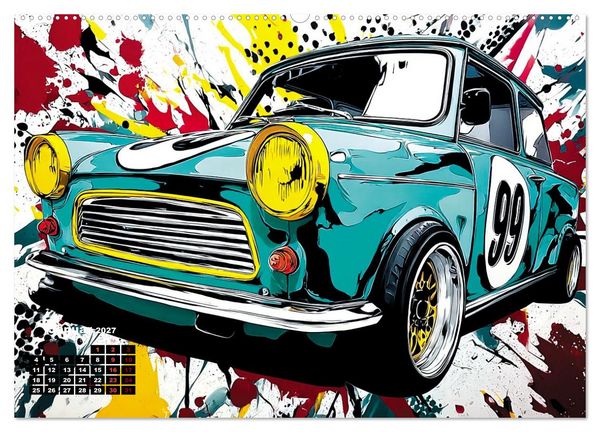 Produktbild: Popart Visionen (Wandkalender 2027 DIN A2 quer), CALVENDO Monatskalender