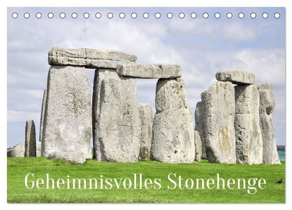 Geheimnisvolles Stonehenge (Tischkalender 2025 DIN A5 quer), CALVENDO Monatskalender