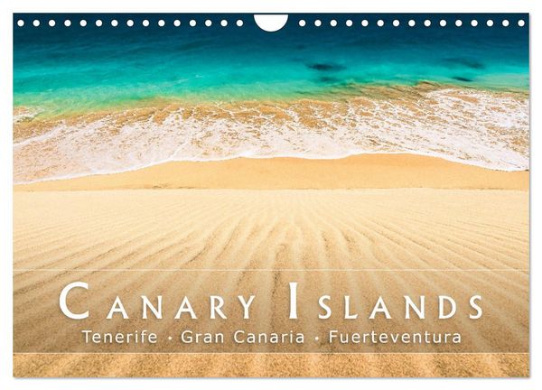 The canary islands Tenerife, Gran Canaria und Fuerteventura (Wall Calendar 2026 DIN A4 landscape), CALVENDO 12 Month Wall Calendar