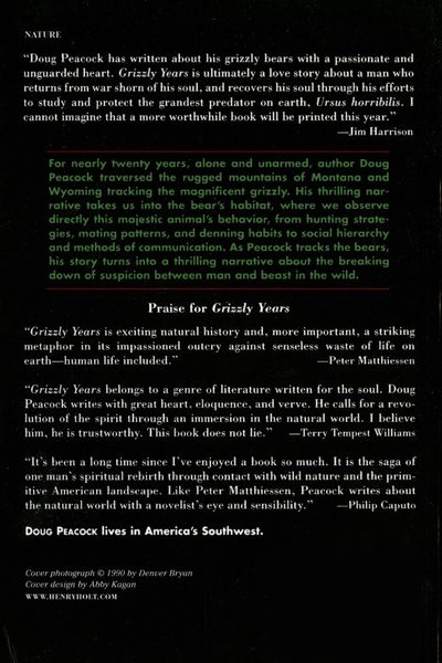 Produktbild: Grizzly Years