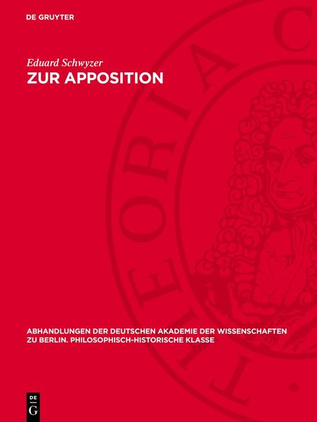 Produktbild: Zur Apposition