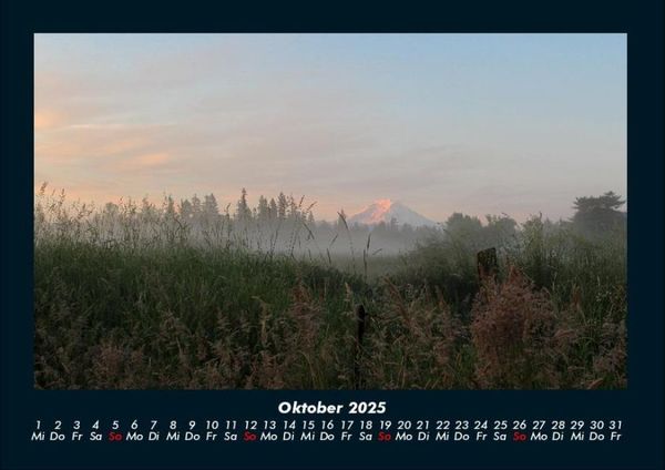 Produktbild: Berge 2025 Fotokalender DIN A4
