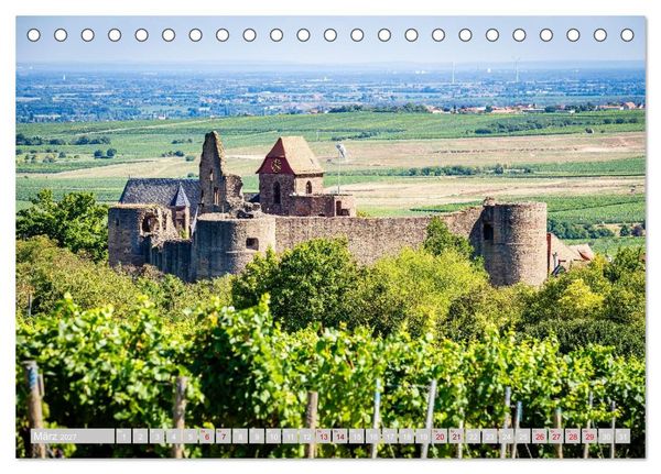 Produktbild: Neuleiningen - Burg- und Weindorf (Tischkalender 2027 DIN A5 quer), CALVENDO Monatskalender