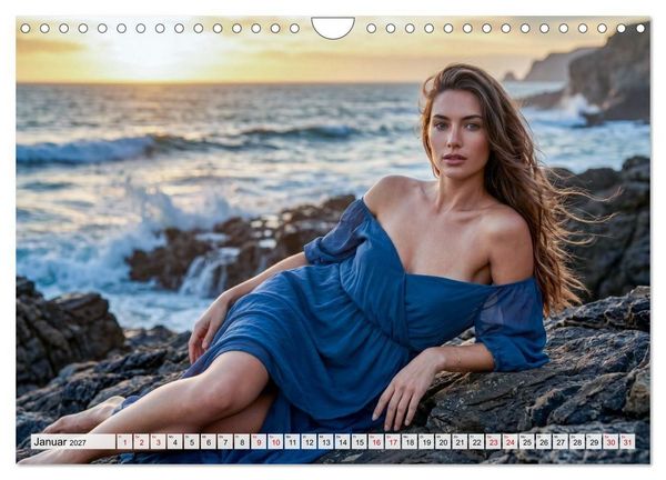 Produktbild: Zeitlose Sch&ouml;nheit - Frauen in der Natur (Wandkalender 2027 DIN A4 quer), CALVENDO Monatskalender