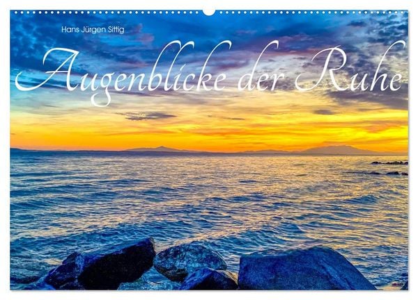 Produktbild: Augenblicke der Ruhe (Wandkalender 2026 DIN A2 quer), CALVENDO Monatskalender