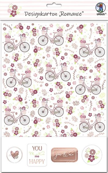 Produktbild: Designkarton "Romance"