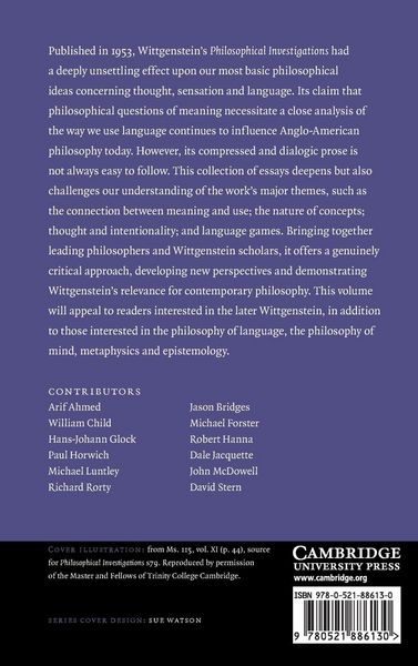 Produktbild: Wittgenstein's 'Philosophical Investigations'