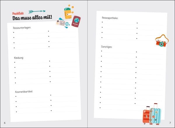 Produktbild: Reisetagebuch &ndash; St&auml;dtetrips