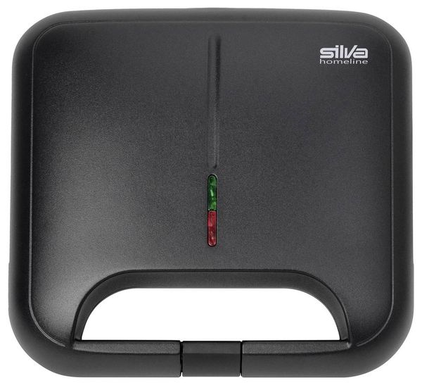 Produktbild: Silva Homeline ST 2000 Sandwichmaker Cool-Touch-Geh&auml;use, Antihaftbeschichtung, Kontrollleuchte Schwarz