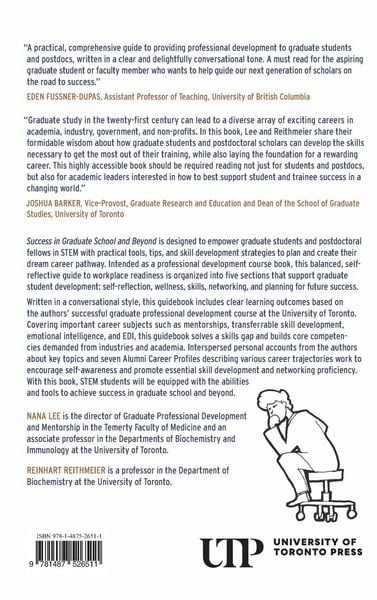 Produktbild: Success in Graduate School and Beyond