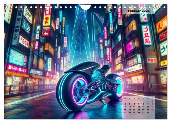 Produktbild: Custom Dreams - Showbike Wonders (Wandkalender 2026 DIN A4 quer), CALVENDO Monatskalender