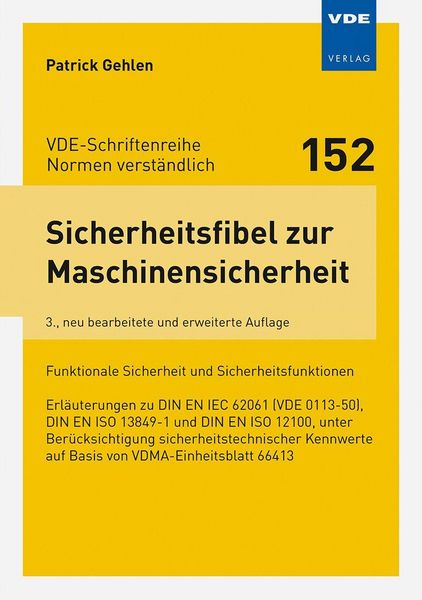 Produktbild: Sicherheitsfibel zur Maschinensicherheit