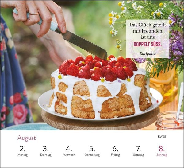 Produktbild: Wochenkalender 2027: Gl&uuml;cksmomente f&uuml;r jeden Tag