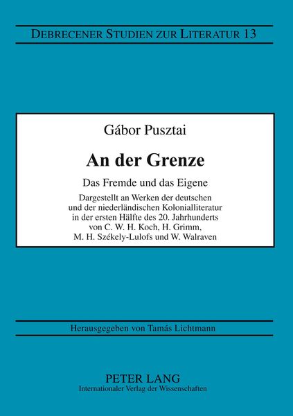 Produktbild: An der Grenze