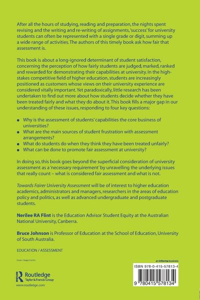 Produktbild: Towards Fairer University Assessment